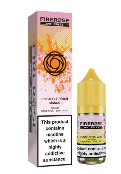 Product Image of Firerose 5000 Nic salt - Pineapple Peach Mang - 10ml